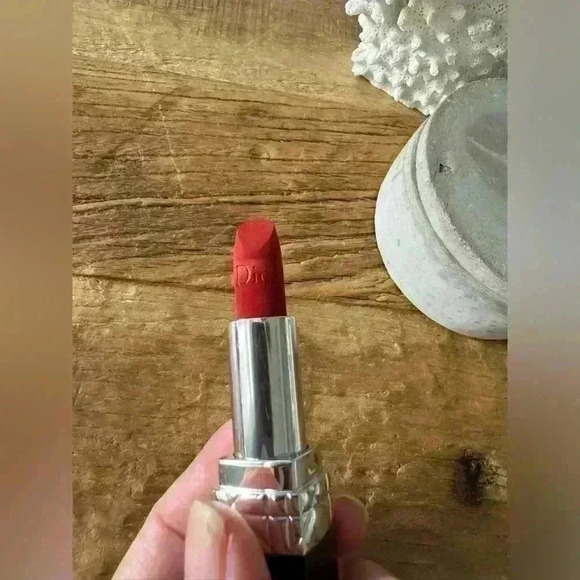 Dior Rouge Dior Refillable Matte Lipstick ~ Rouge Rose (784) ~ NEW! - Picture 8 of 8